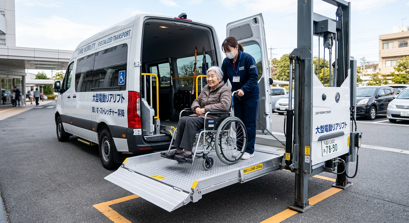 車載大型電動リアリフト