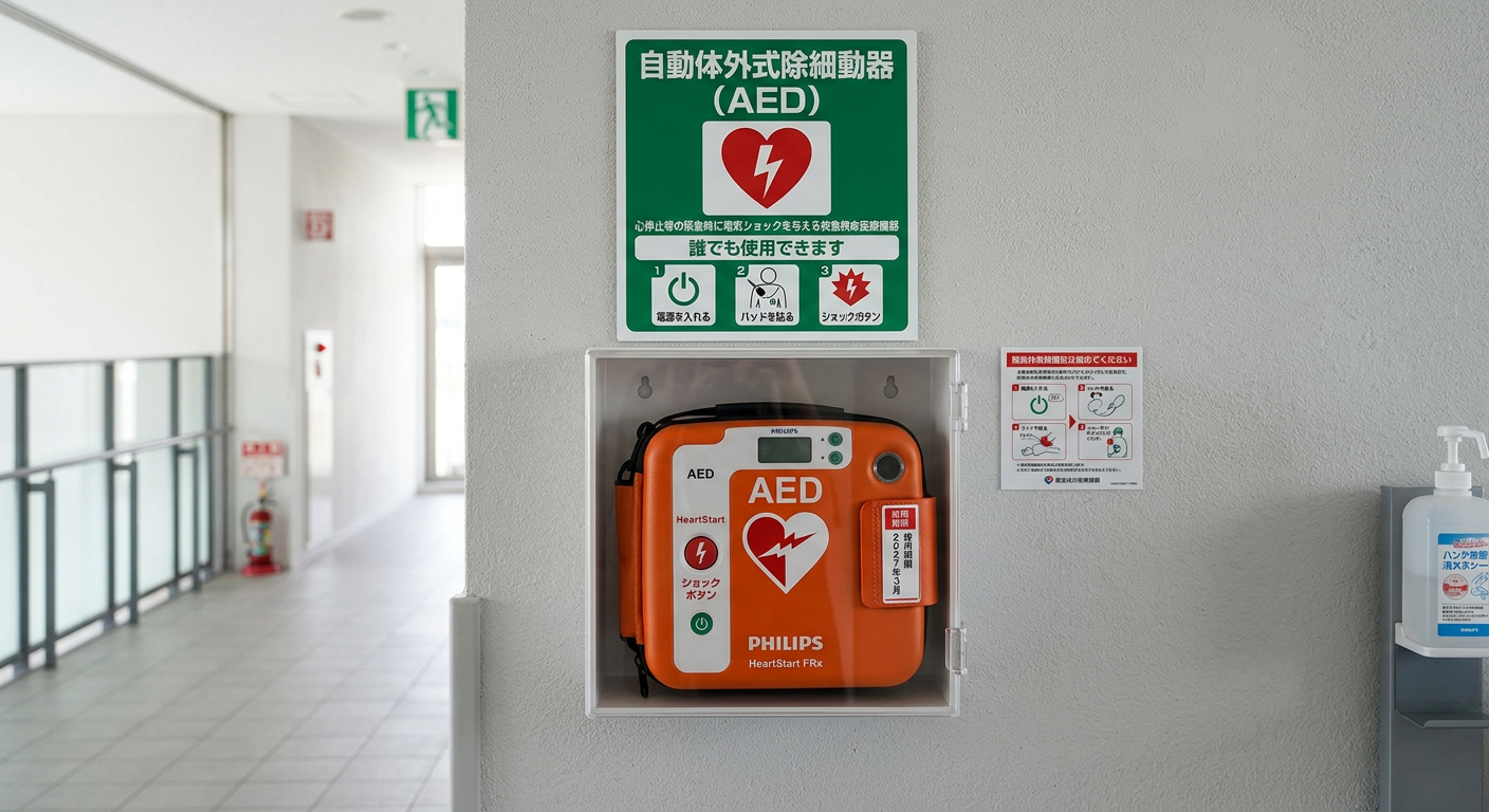 自動体外式除細動器（AED）