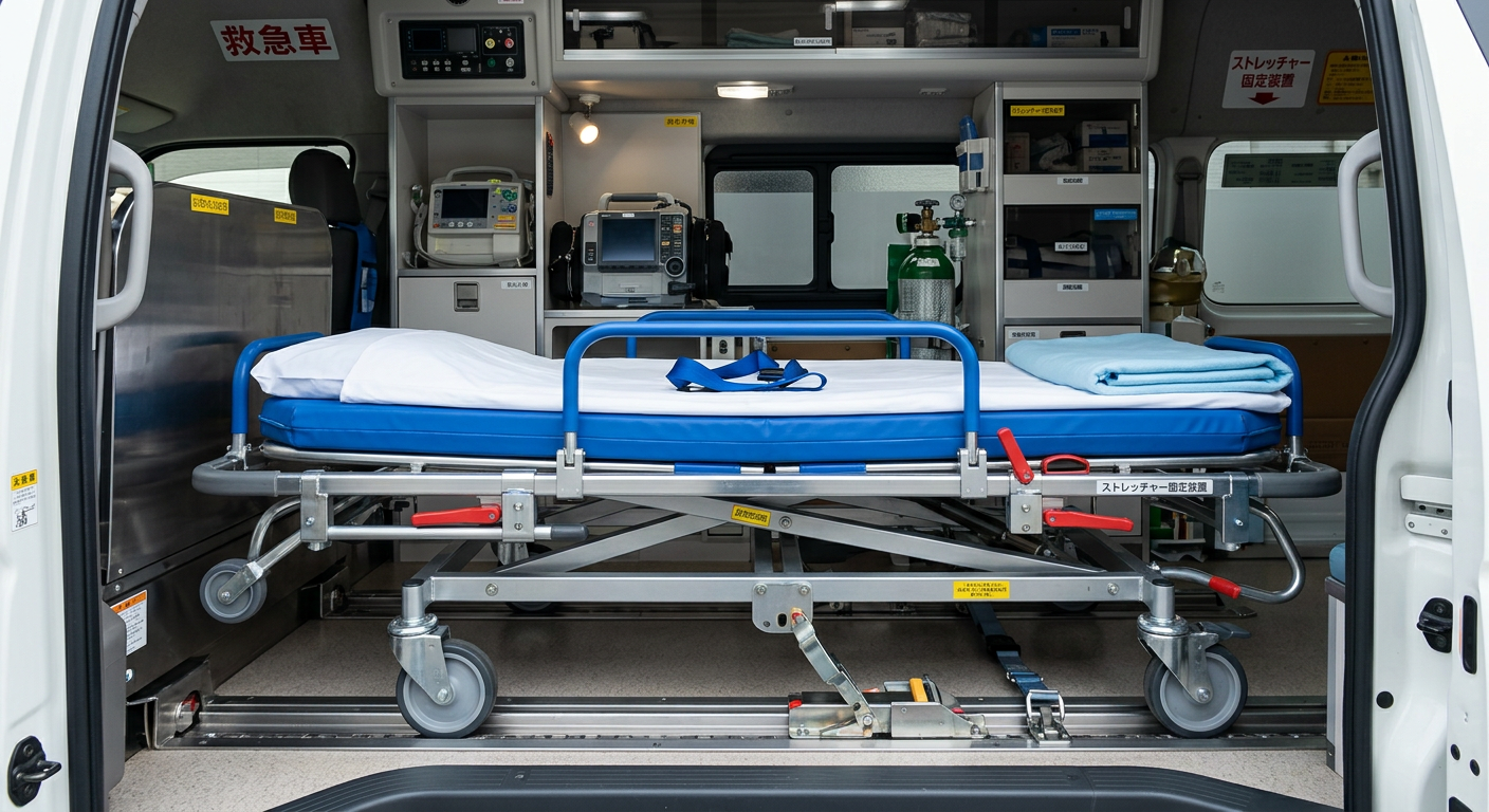 車載標準ストレッチャー（寝台）