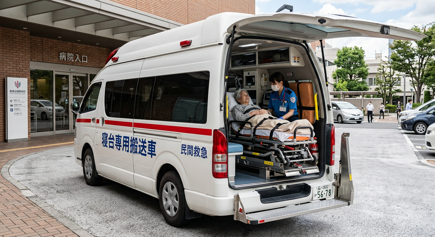 特殊規格 寝台専用搬送車